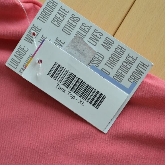 NWT LuLaRoe Tank Top Pink Size XL - Picture 4 of 5